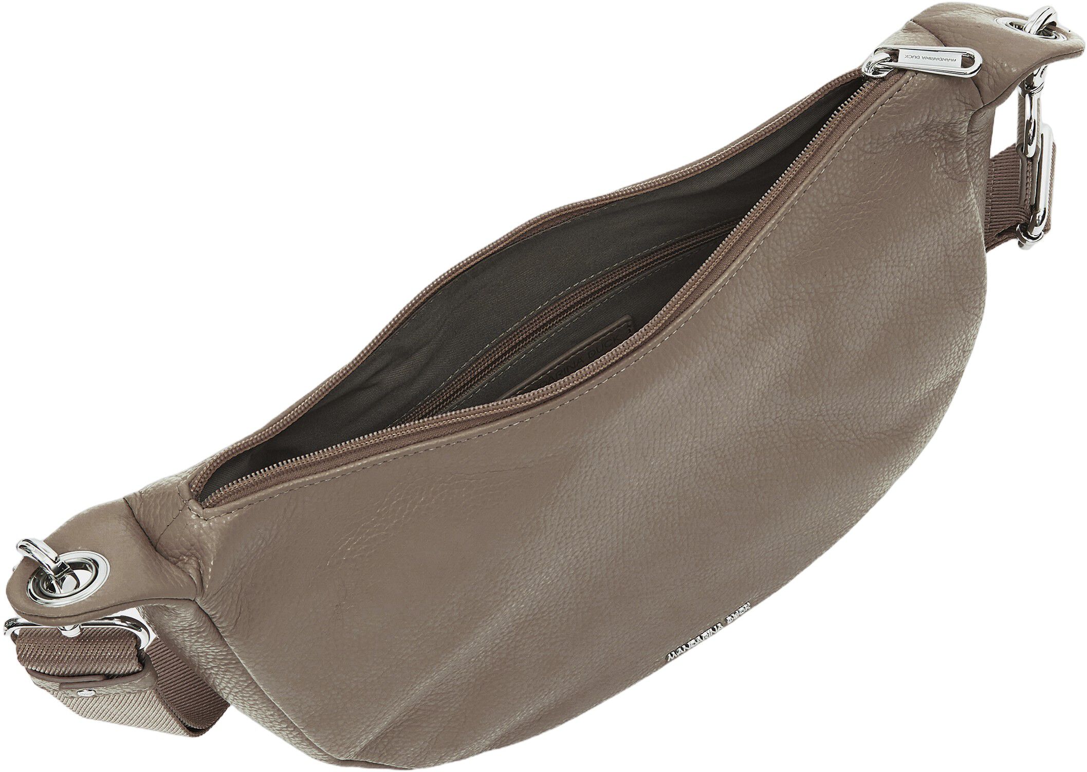 MELLOW LEATHER HOBO / WARM TAUPE