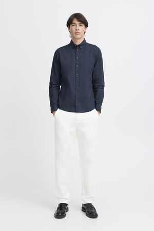 CFANTON 0053 BD LS linen mix shirt