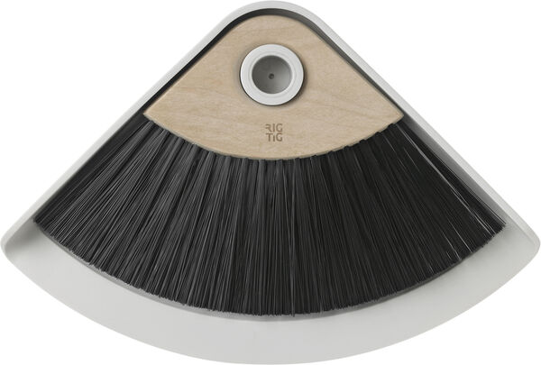 SWEEP-IT sopskyffel & kvast light grey