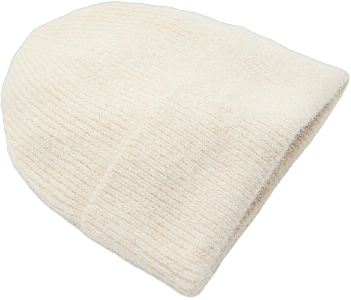Rib-knit cap