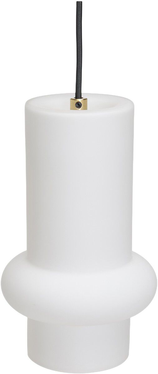 Pilule Pendant Down Matt White