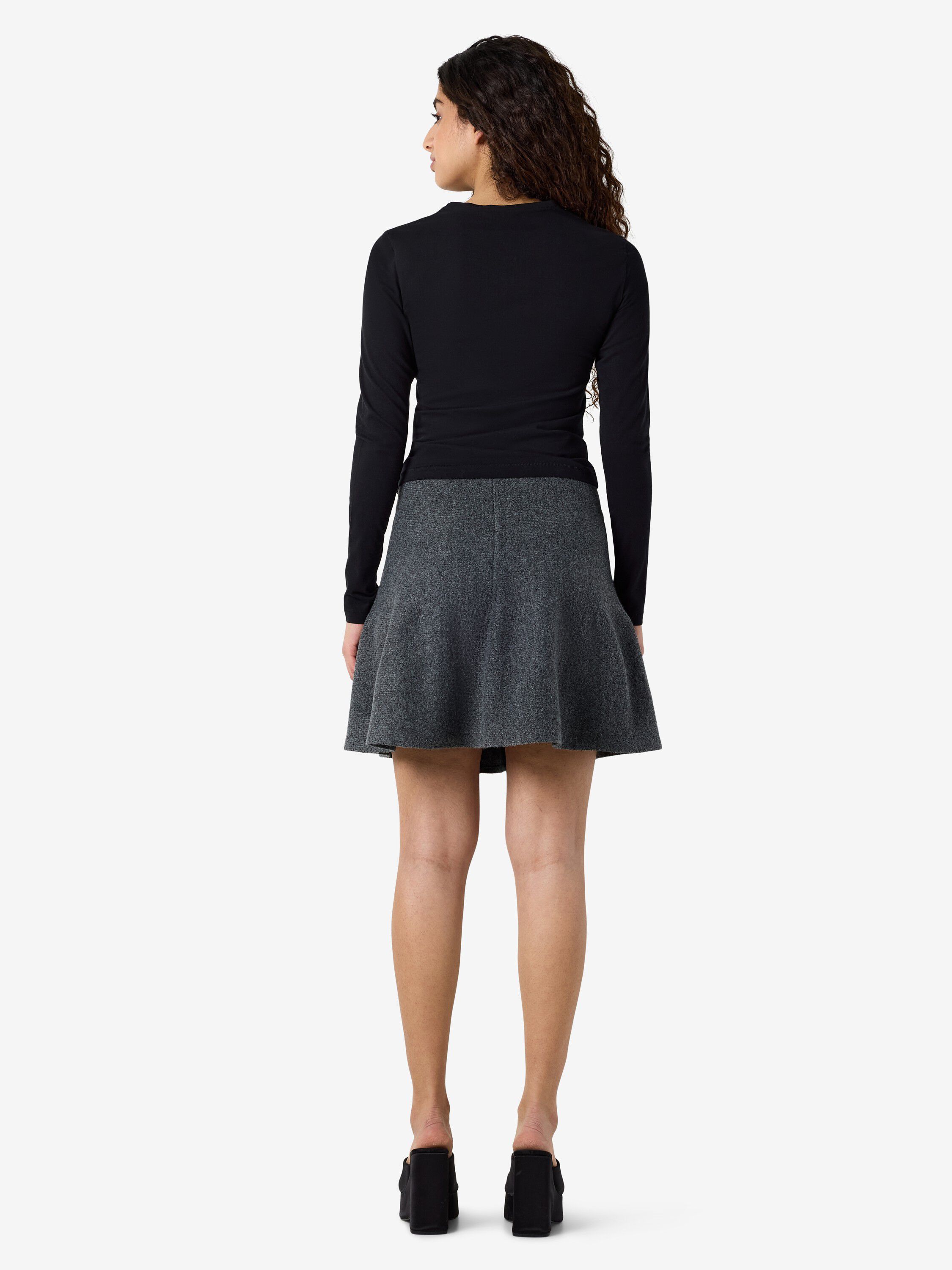Nmsloan Nw Short Knit Skirt Noos