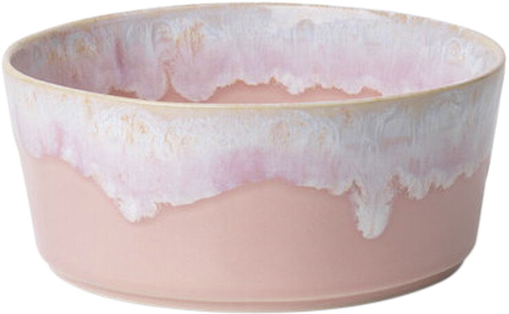 "Skål Gres 50 cl 14 x 6 cm Rosa Keramikk"