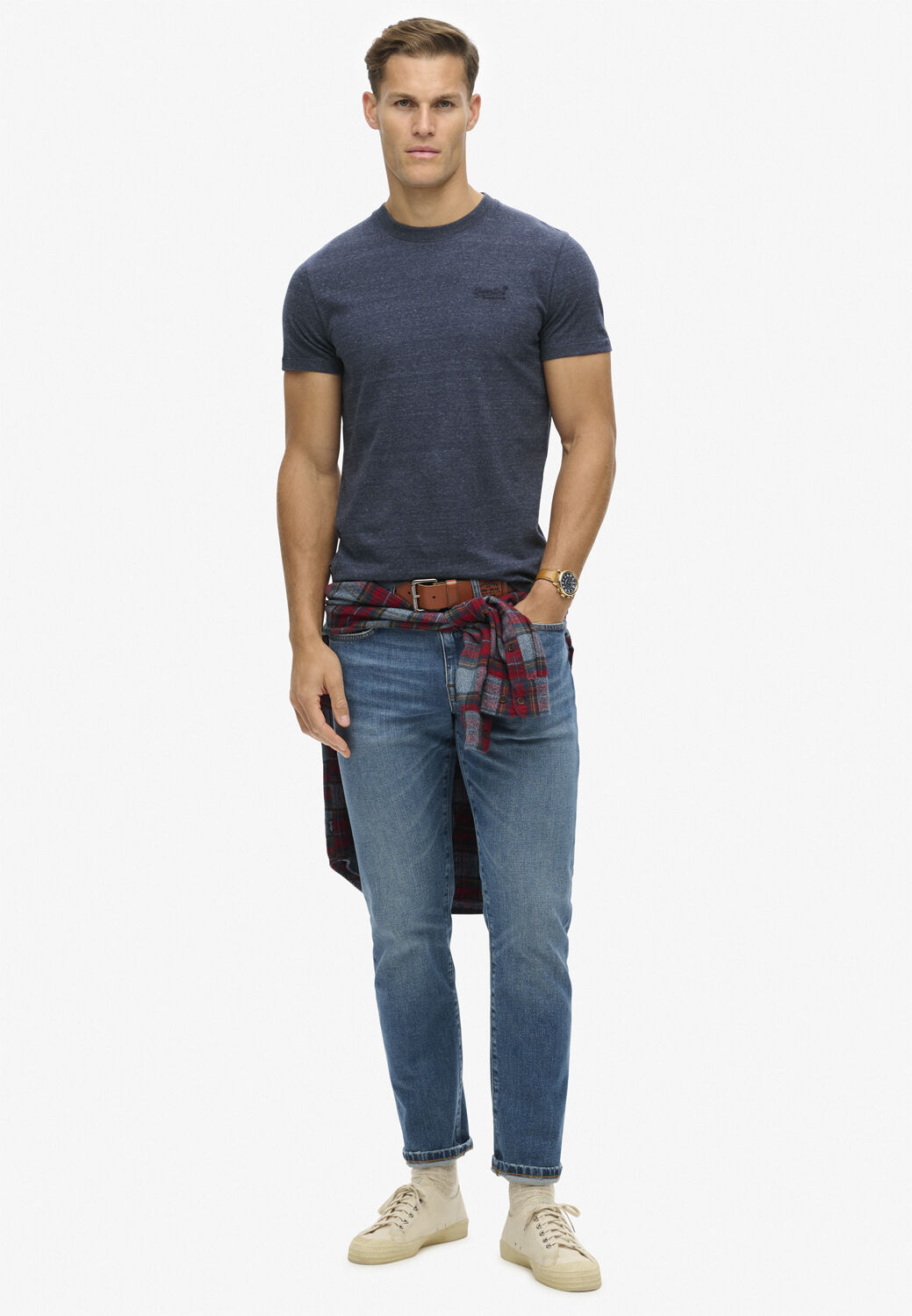 VINTAGE LOGO EMB TEE