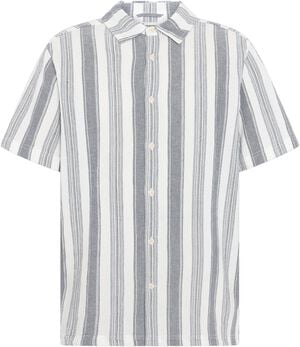 Relaxed Stripe short sleeve shirt