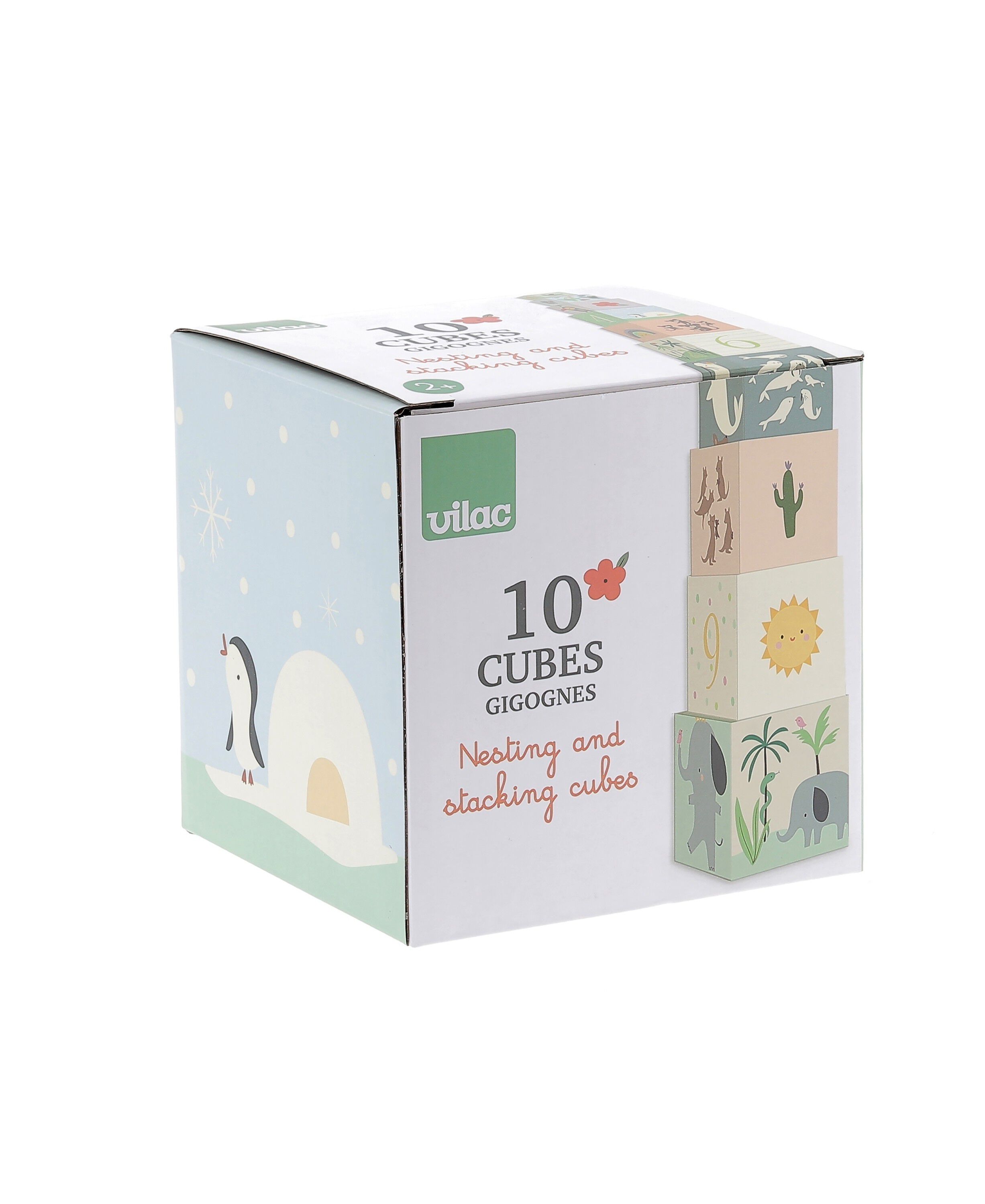 Vilac - Stableklodser - Verdens Dyr af Sarah Betz