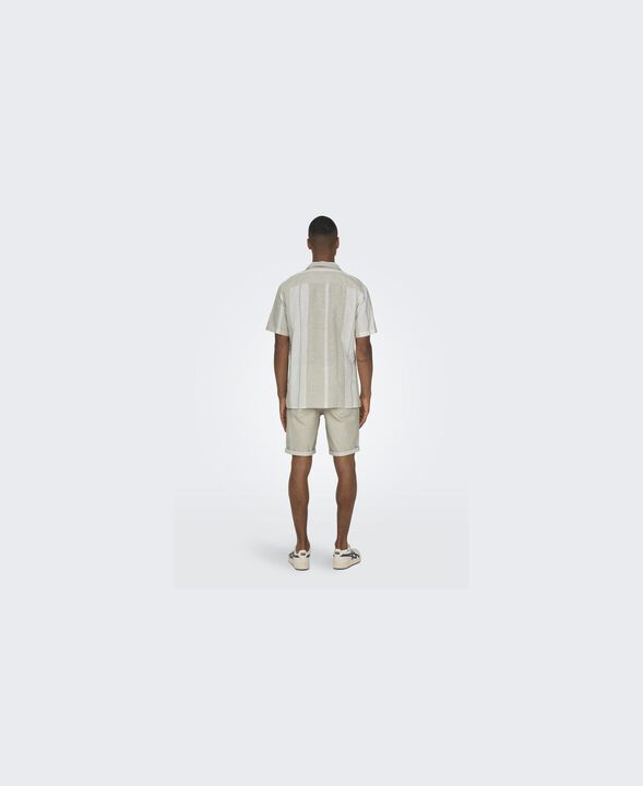 ONSCAIDEN LIFE STRIPE LINEN RESORT