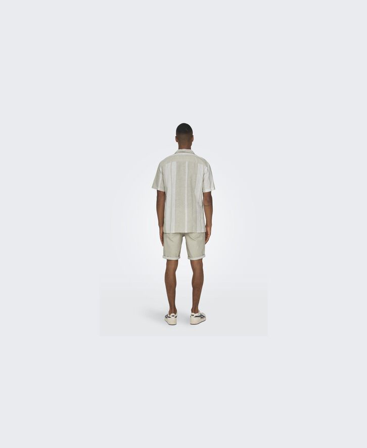 ONSCAIDEN LIFE STRIPE LINEN RESORT