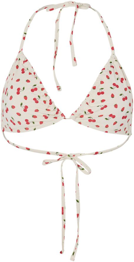 PCLAOMI LUREX BIKINI TRIANGLE TOP