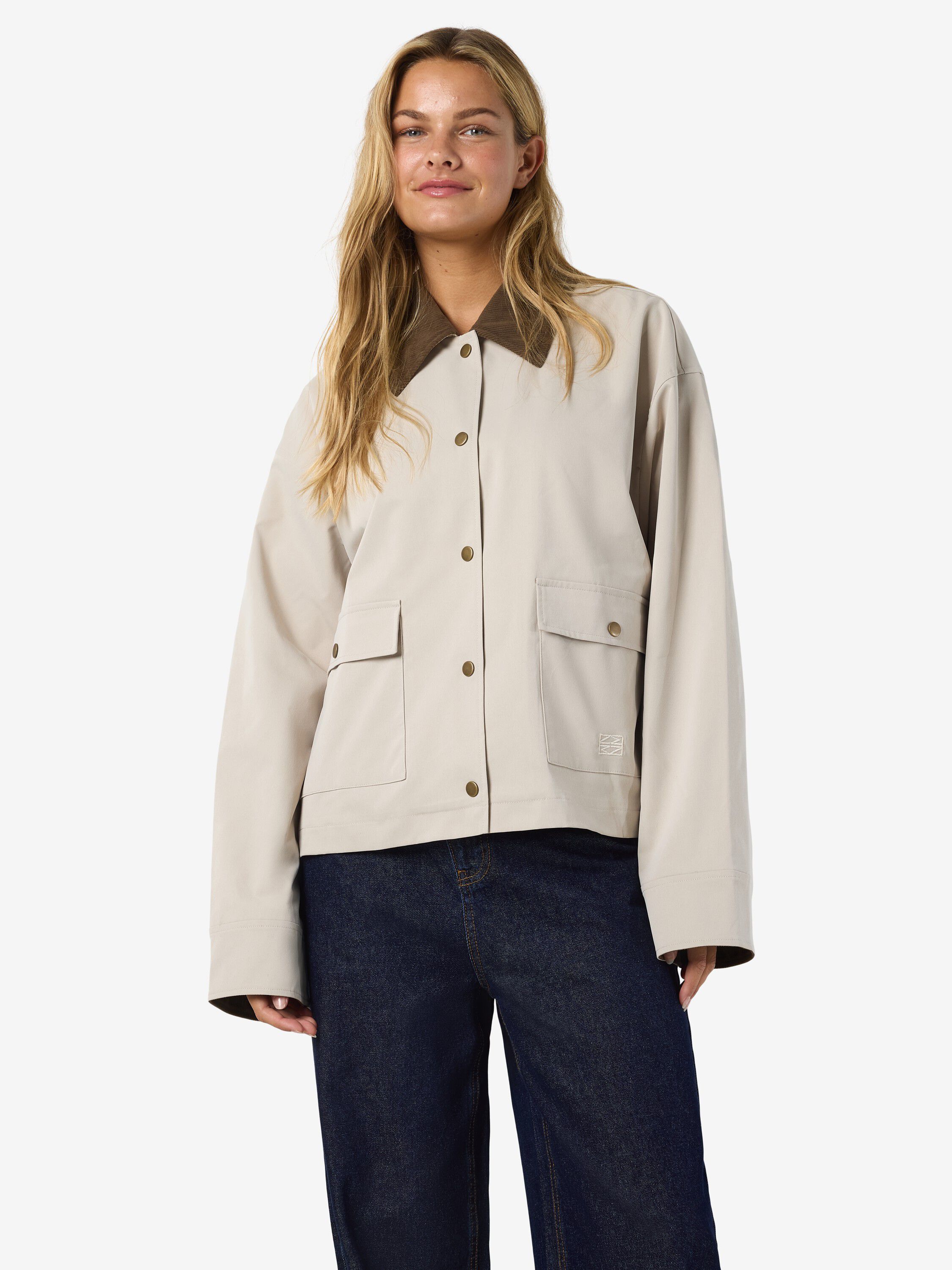 Nmnora Corduroy Collar Jacket Noos