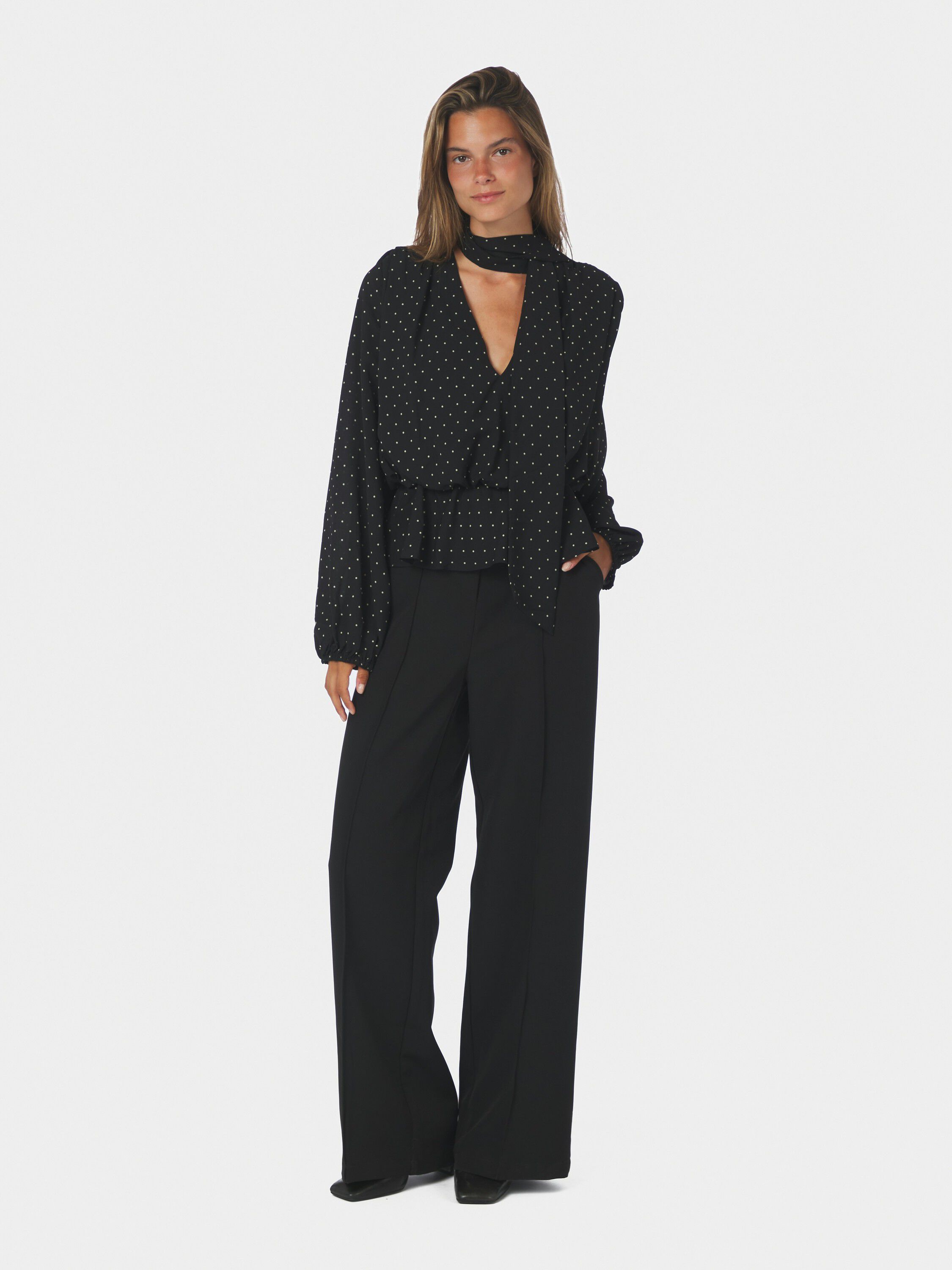 Ettalie Dot Blouse
