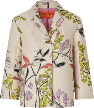 2269 Woven Jacquard, Relaxed Fit Blazer