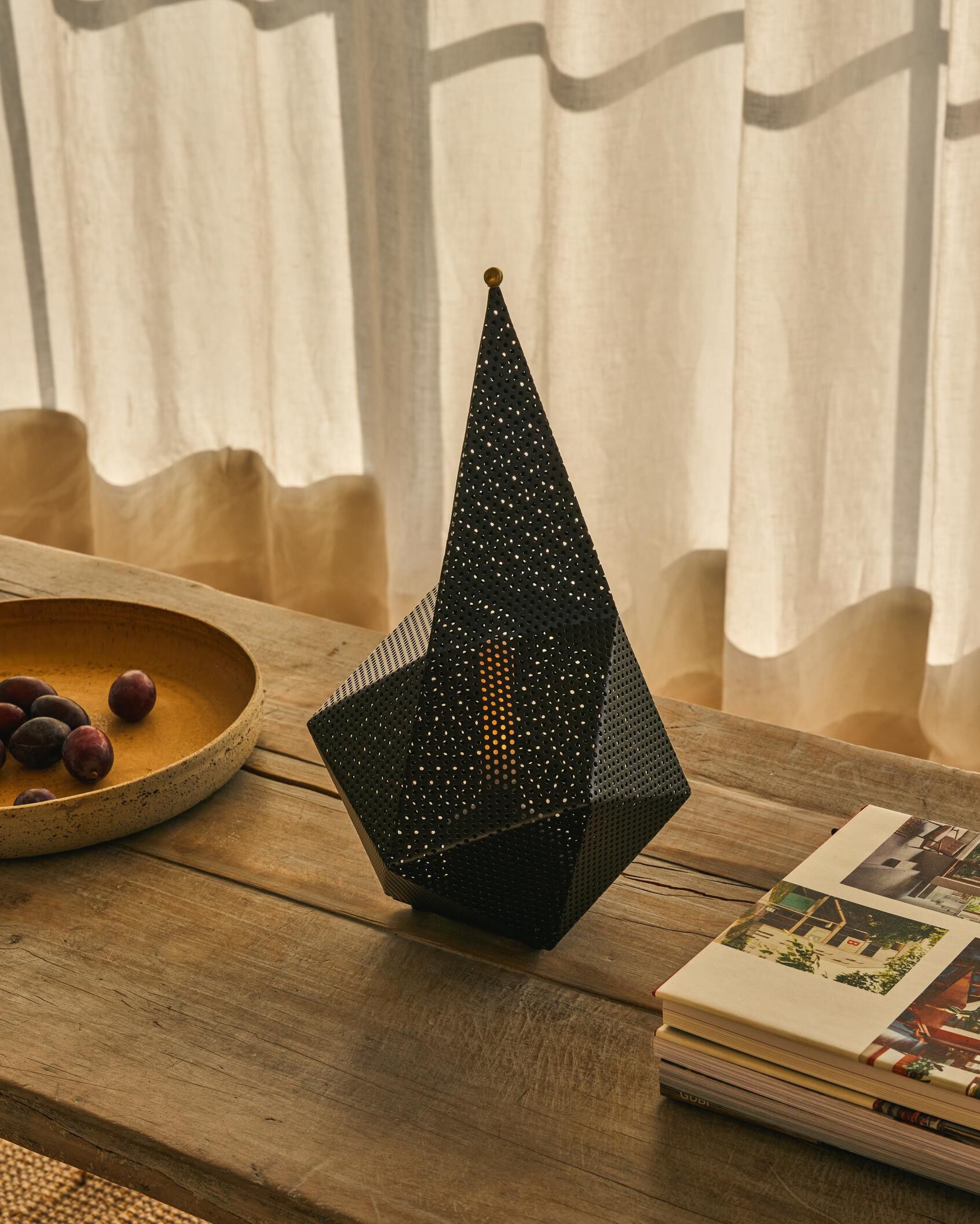 Bagdad Portable Lamp, EU (Shade: Soft Black Semi Matt)