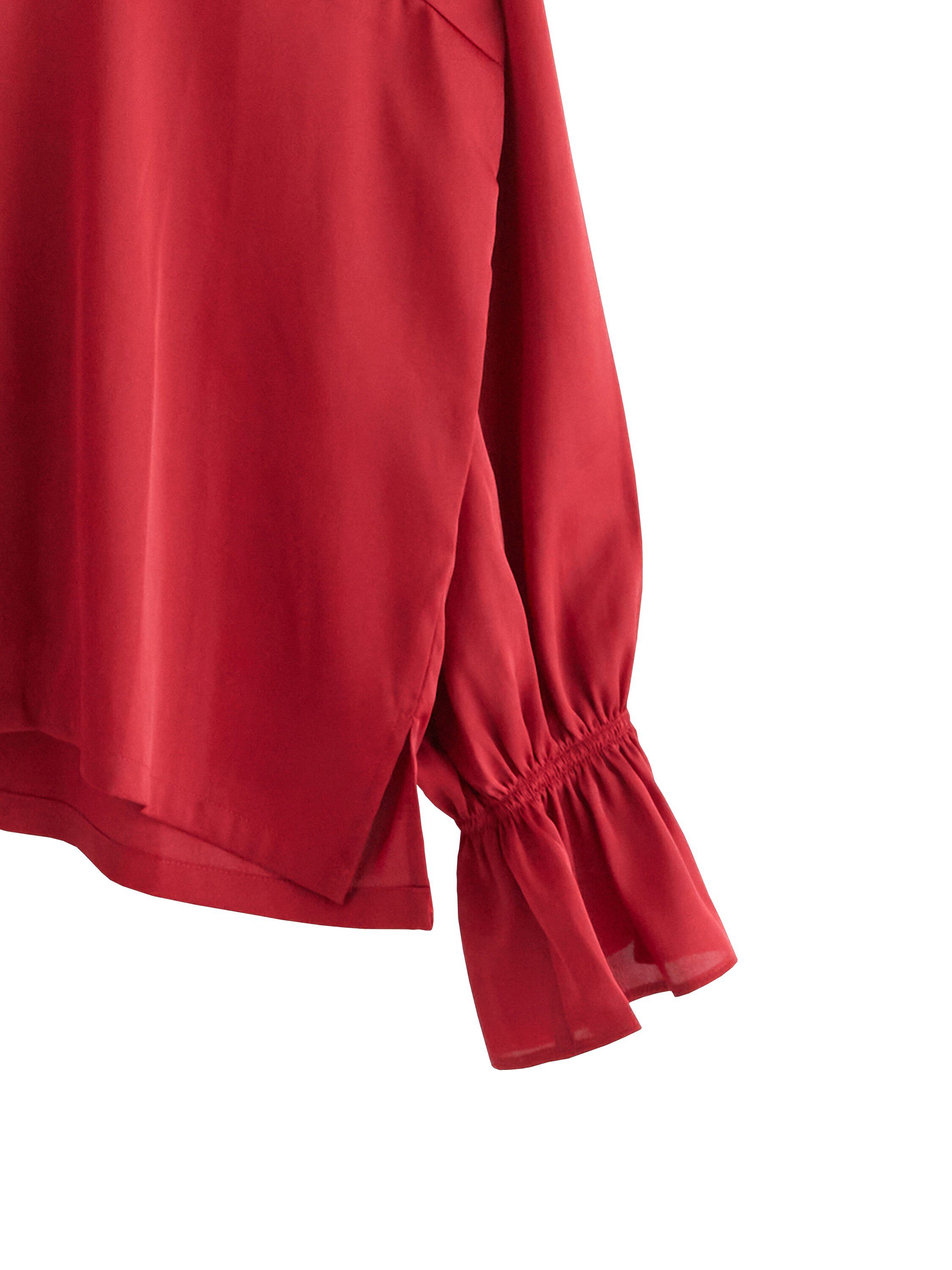 Komfortabel pyjamasskjorte med klas