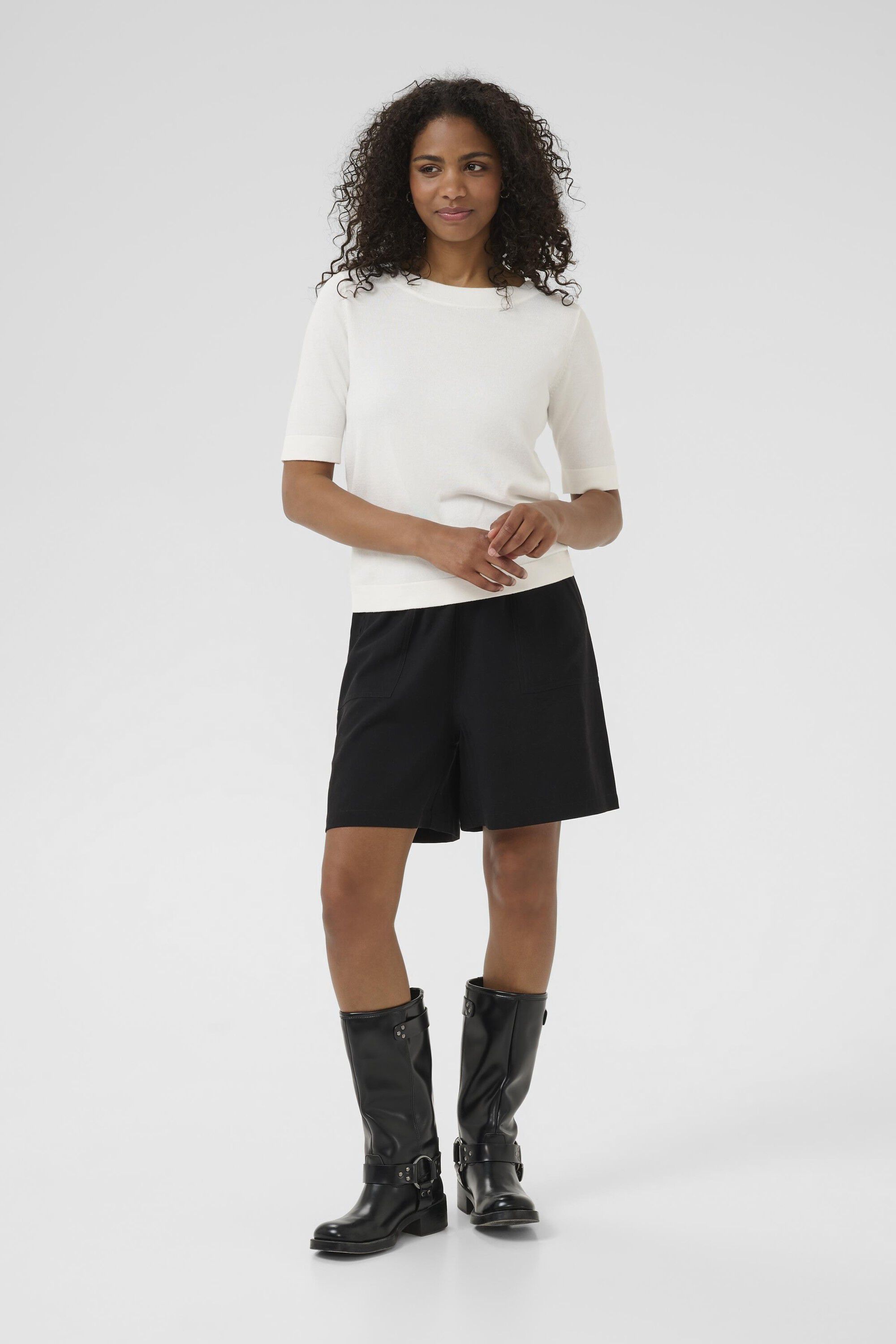 KAlizza boatneck solid Pullover