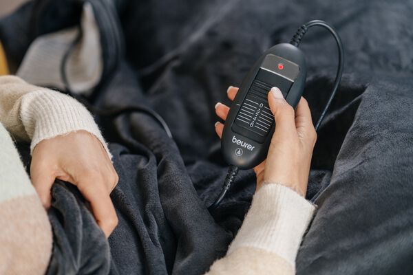 Värmetäcke i vitt 150 cm x 130 cm PR-HD01R