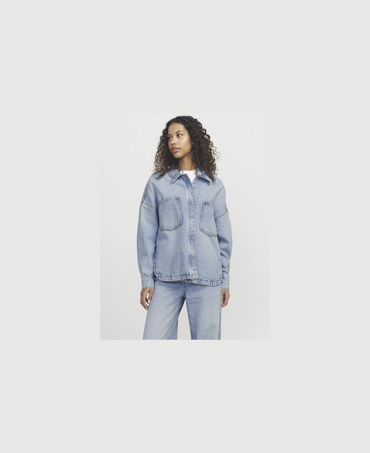 JXJAMILA LS DENIM OVERSHIRT DNM