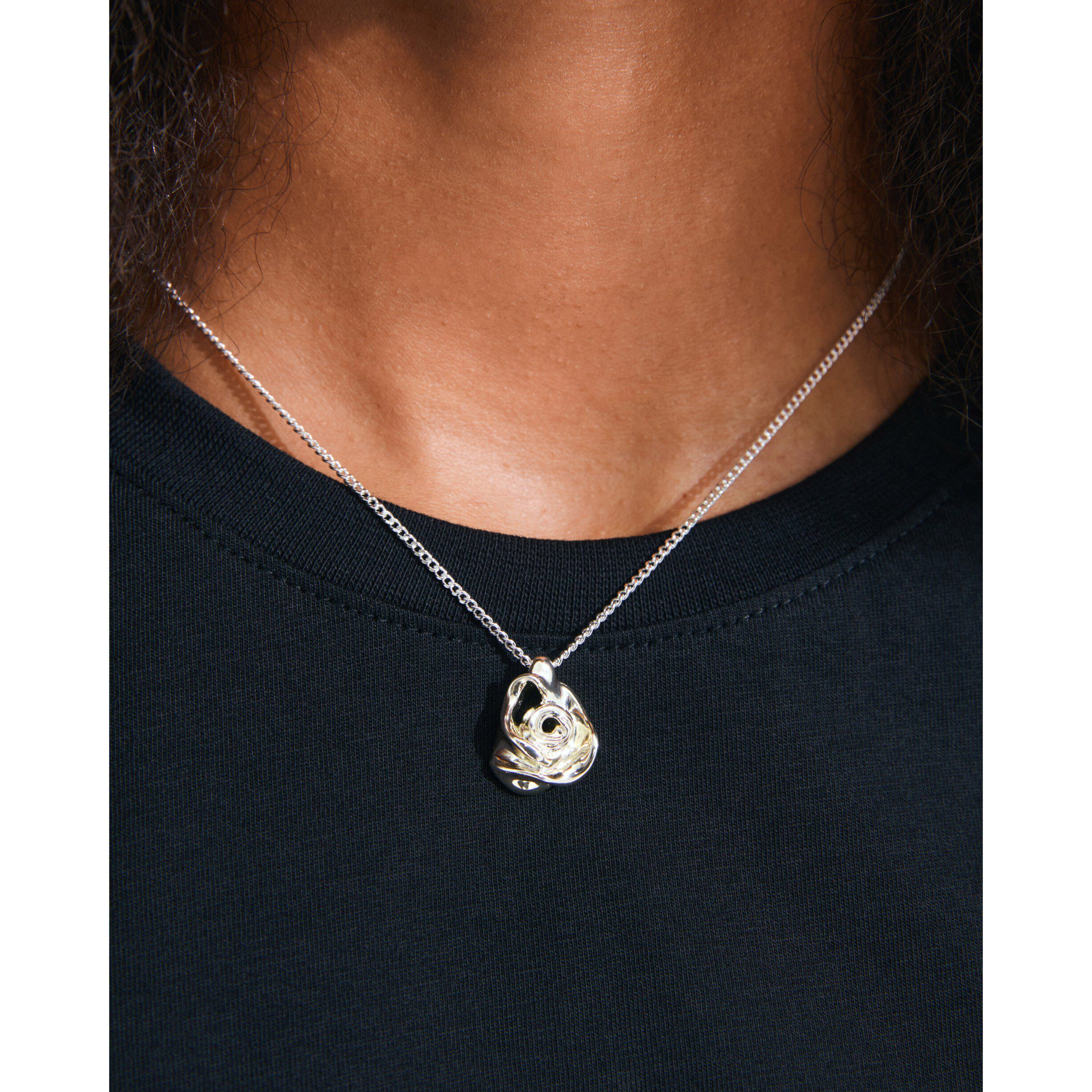 RIYAN necklace silver-plated