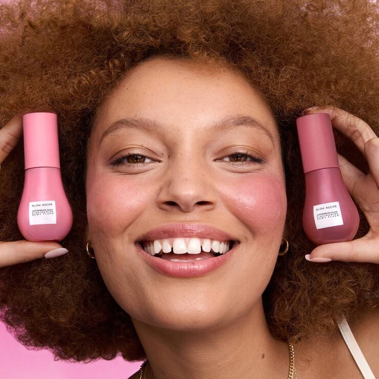 Watermelon Glow Niacinamide Dewy Flush - Flytande, uppklarande rouge