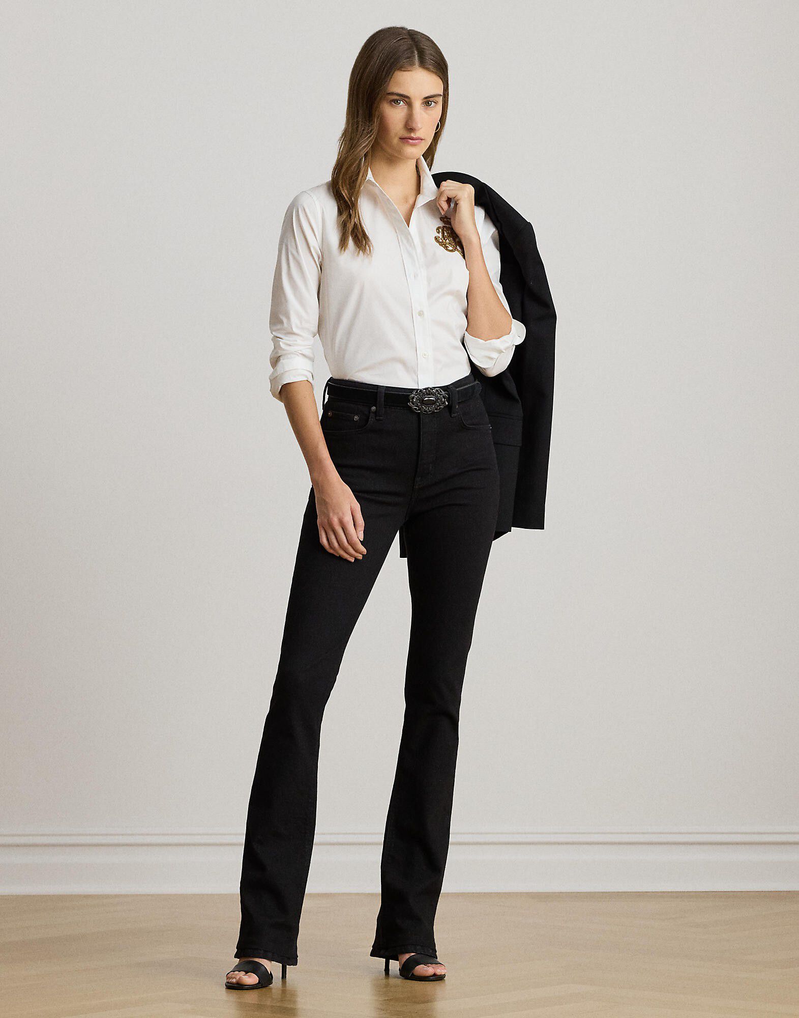 Classic Fit Logo Cotton-Blend Shirt