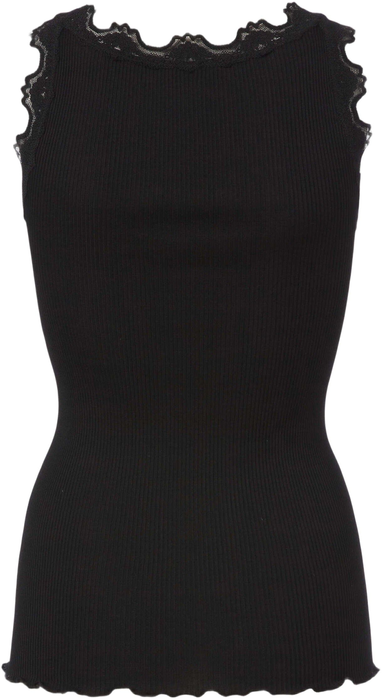 RWBabette Silk SL U-neck Lace Top