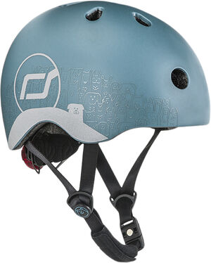 Helmet XXS reflective steel