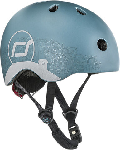 Helmet XXS  reflective steel