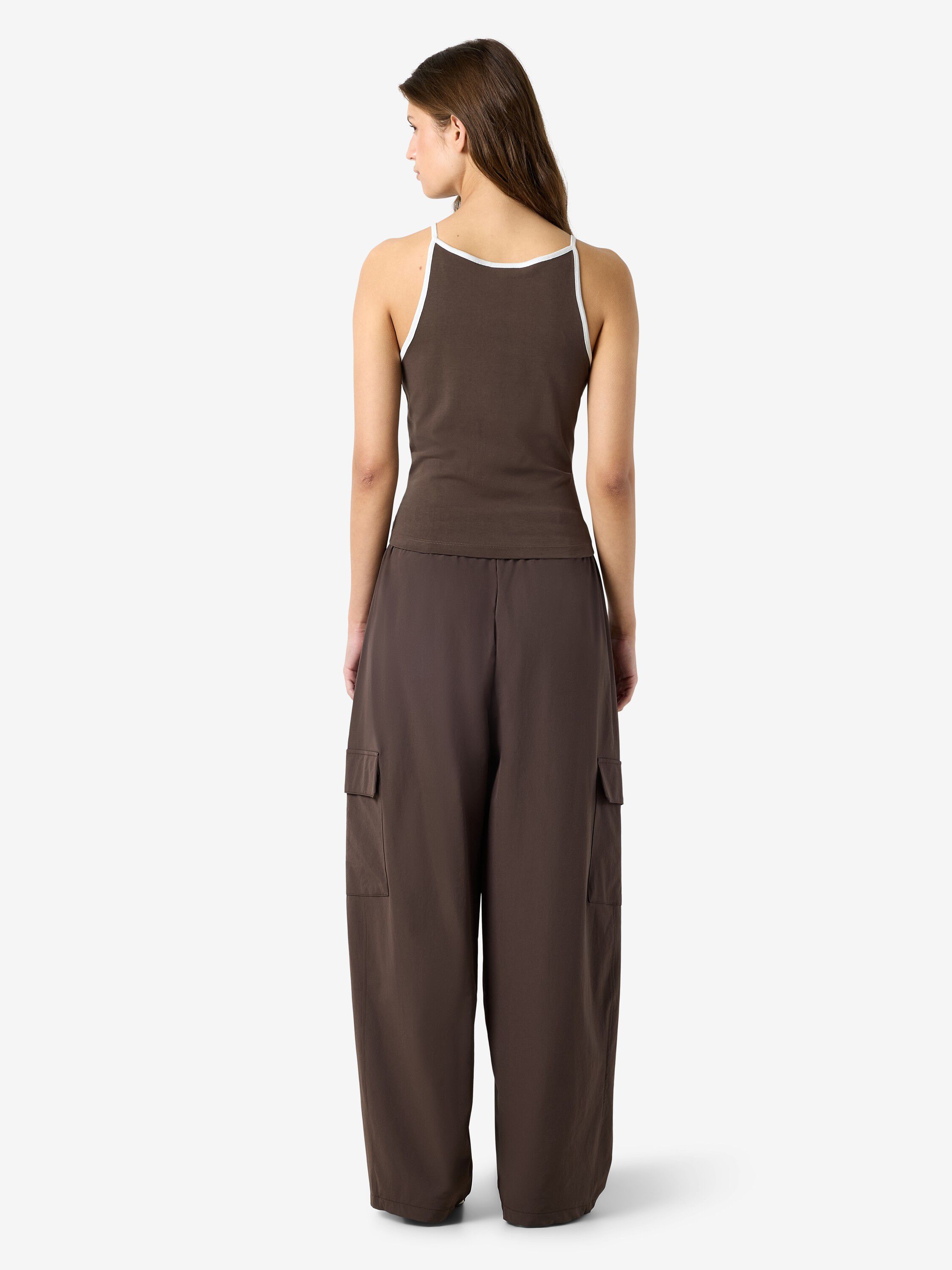 Nmella Singlet Contrast Tank Top Tnt/18
