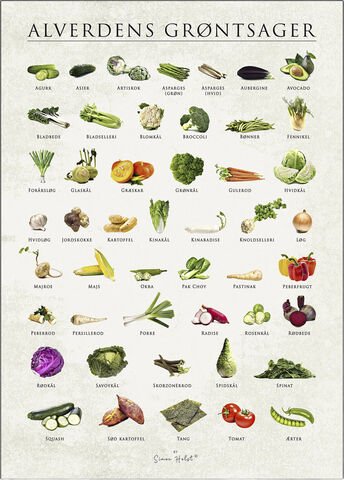 Alla sorters grönsaker