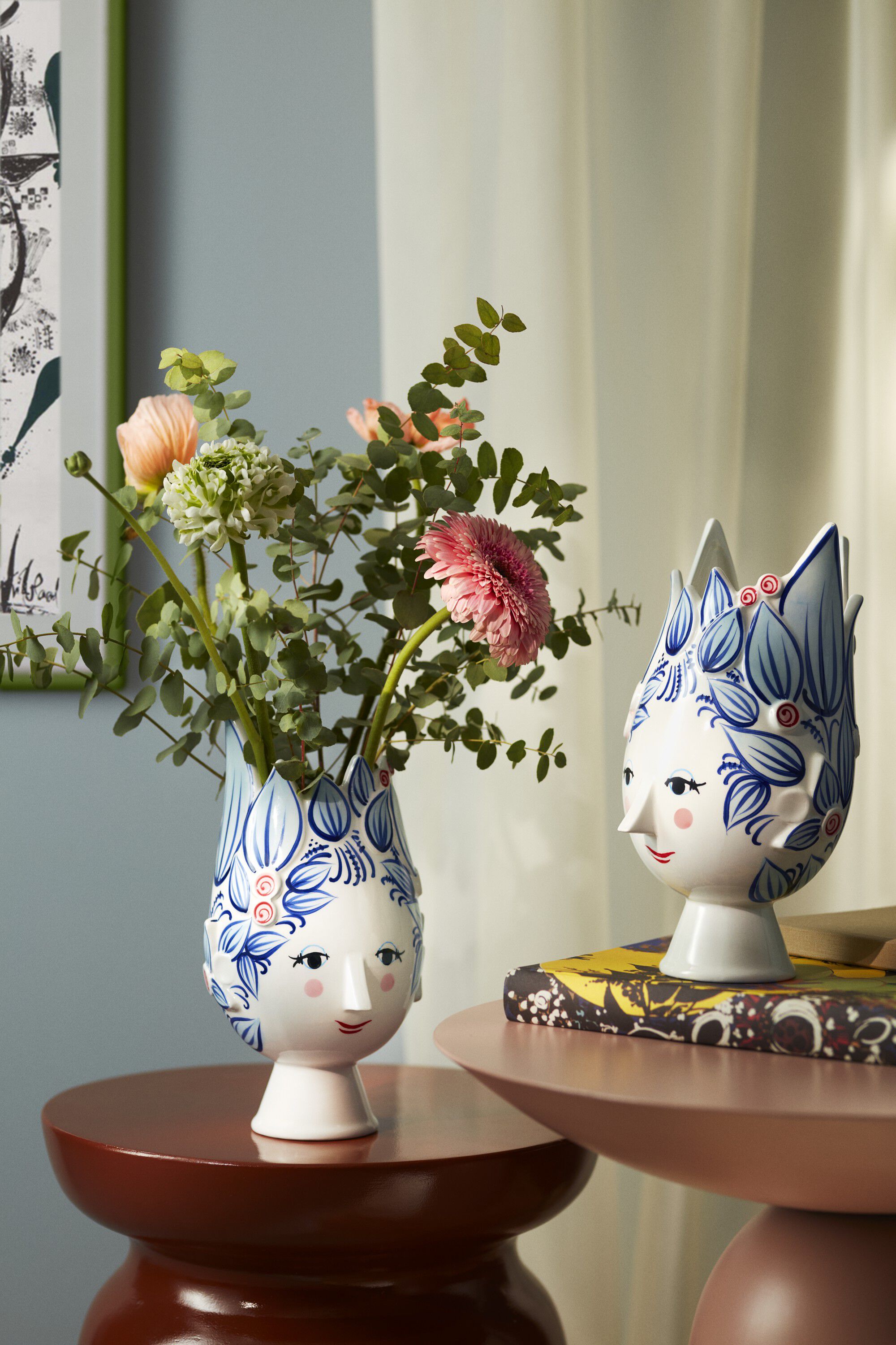 Titania Vase H25 cm bl&aring;