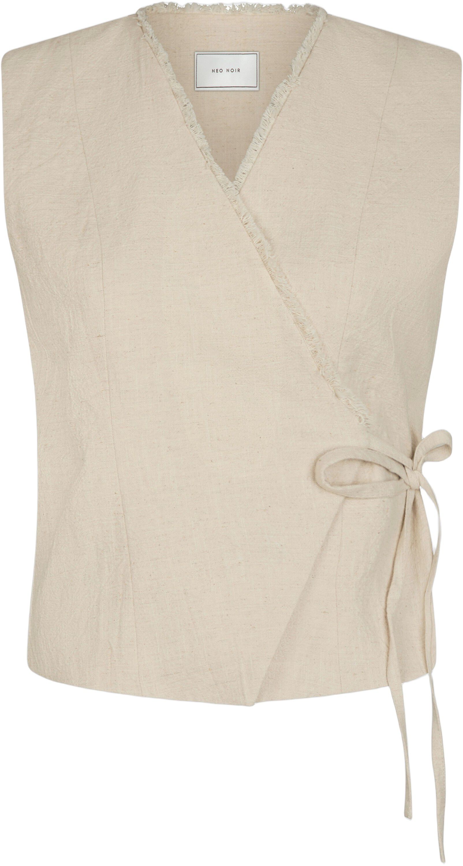 Filora Ramie Wrap Waistcoat
