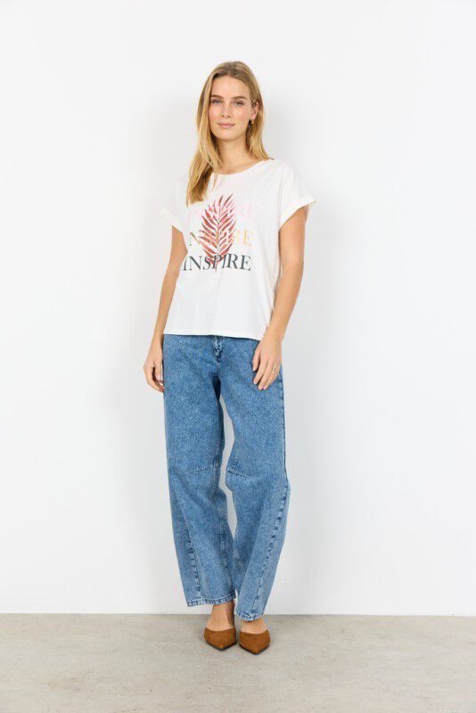 SC-RINA FP 13 T-shirt M&oslash;rk r&oslash;d