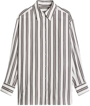 Woven Blouses, LSL, Y/D Stripes