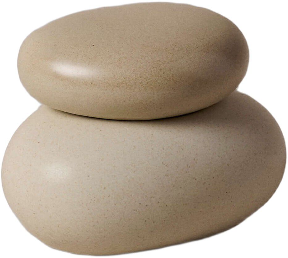 Pebble Box - Small - Sand/Cream