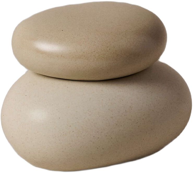 Pebble Box - Small - Sand/Cream