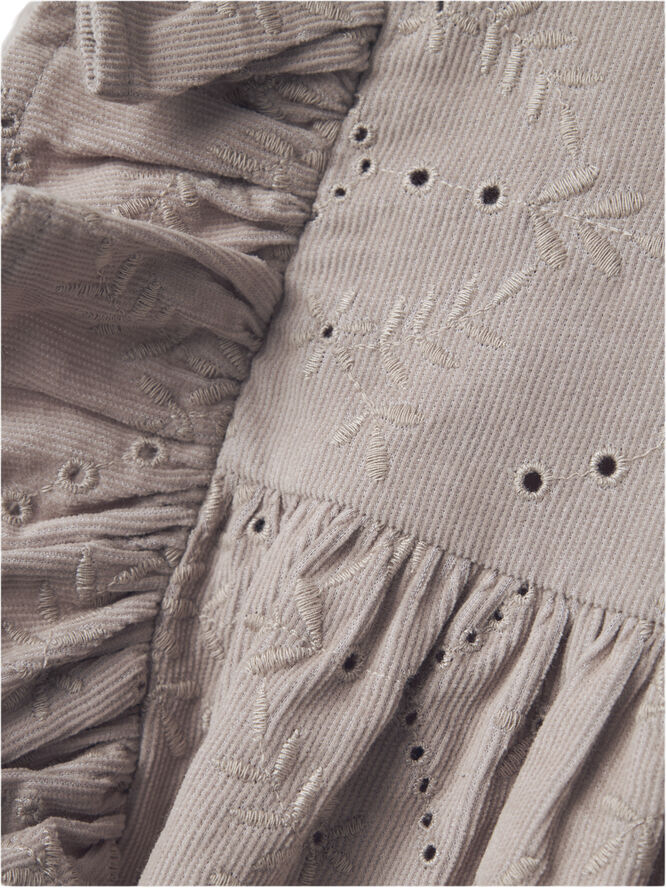 NMFBINE LS LOOSE CORD DRESS 6115-CG