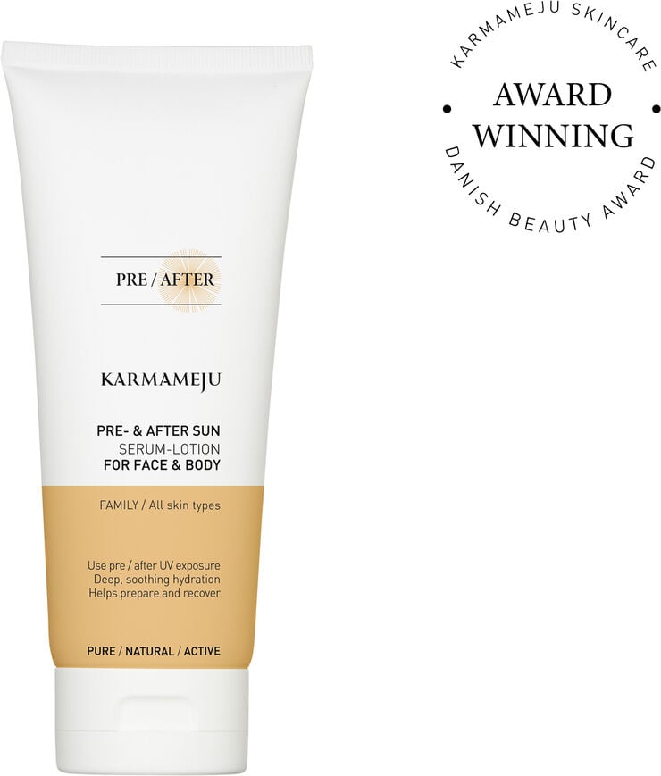 PRE- & AFTERSUN Serum-lotion
