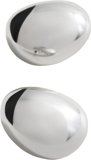 Round volume earrings