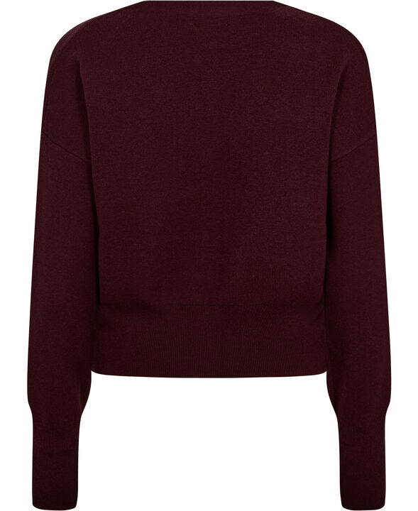 Tscompact Ls V-Neck Cardigan Noos