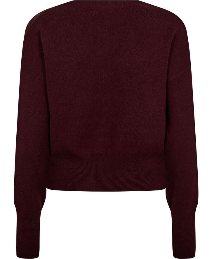 Tscompact Ls V-Neck Cardigan Noos