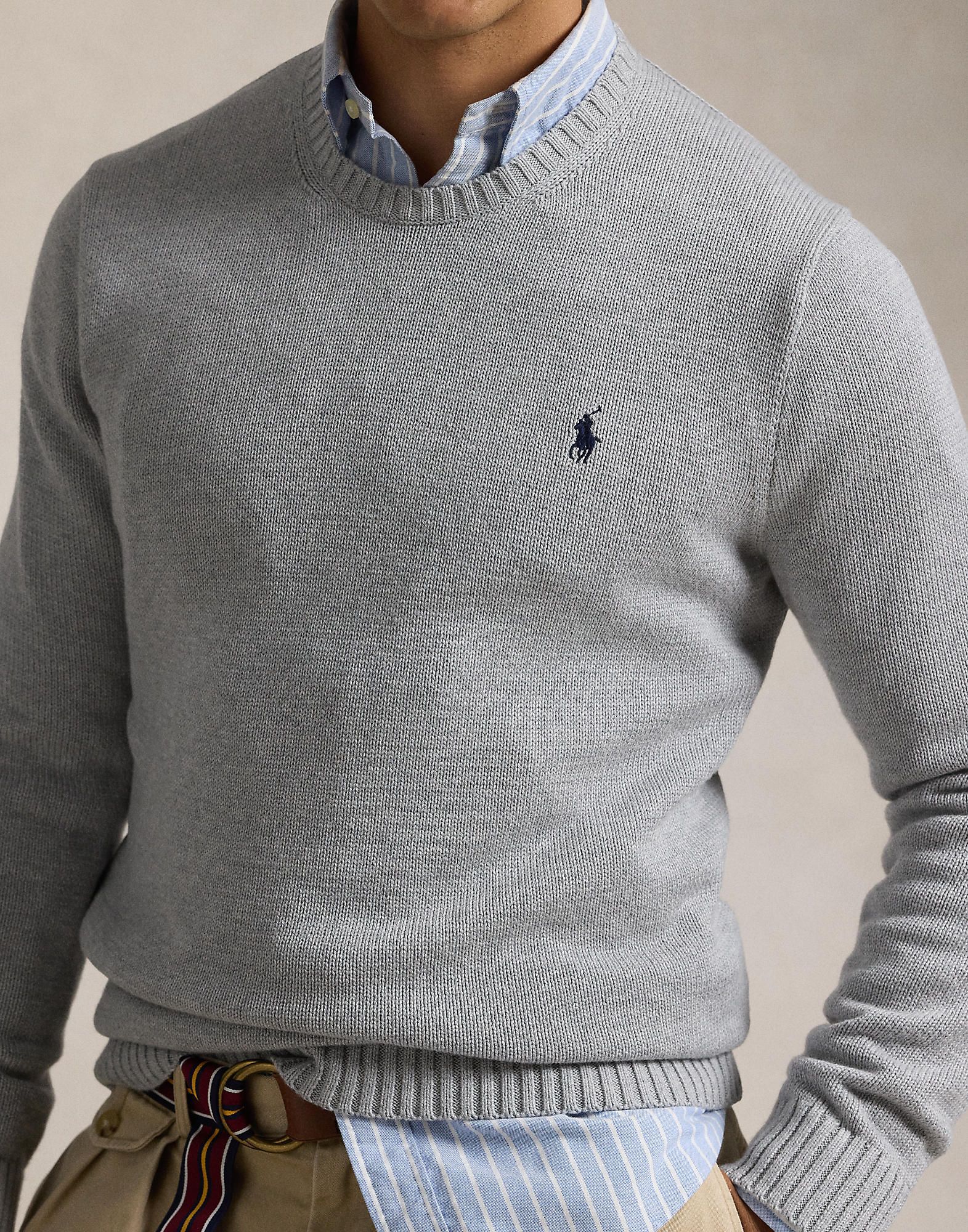 Cotton Crewneck Sweater