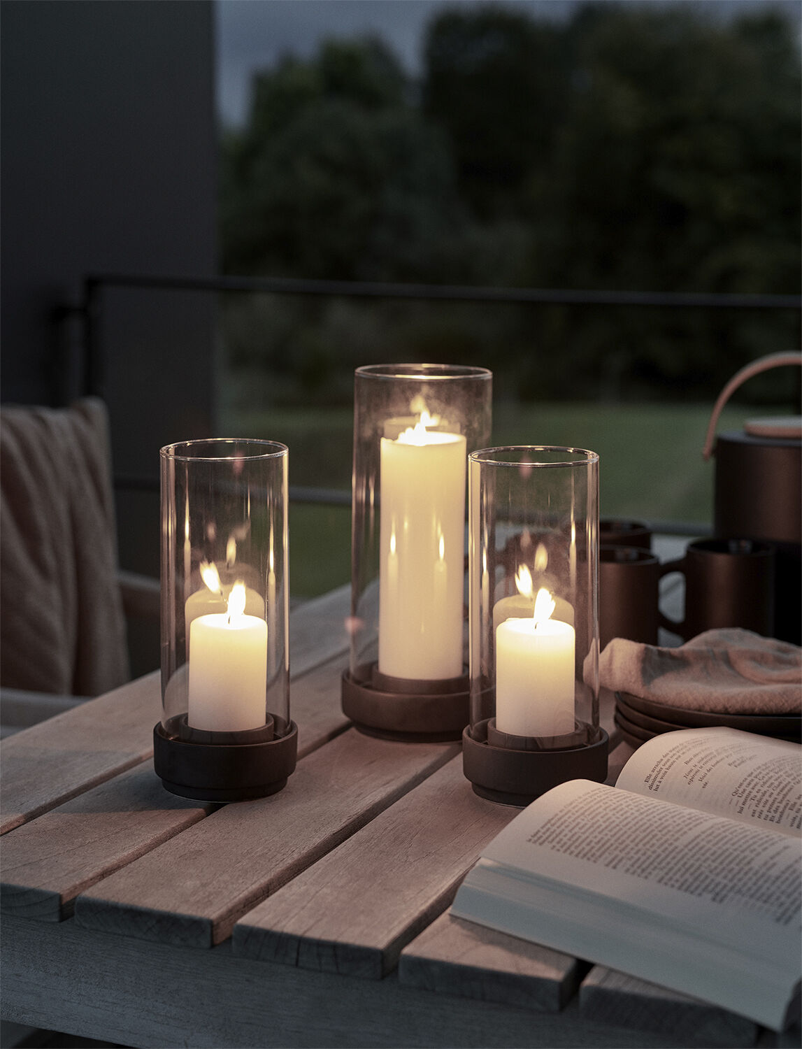 Stelton hurricane H 24,5 cm black