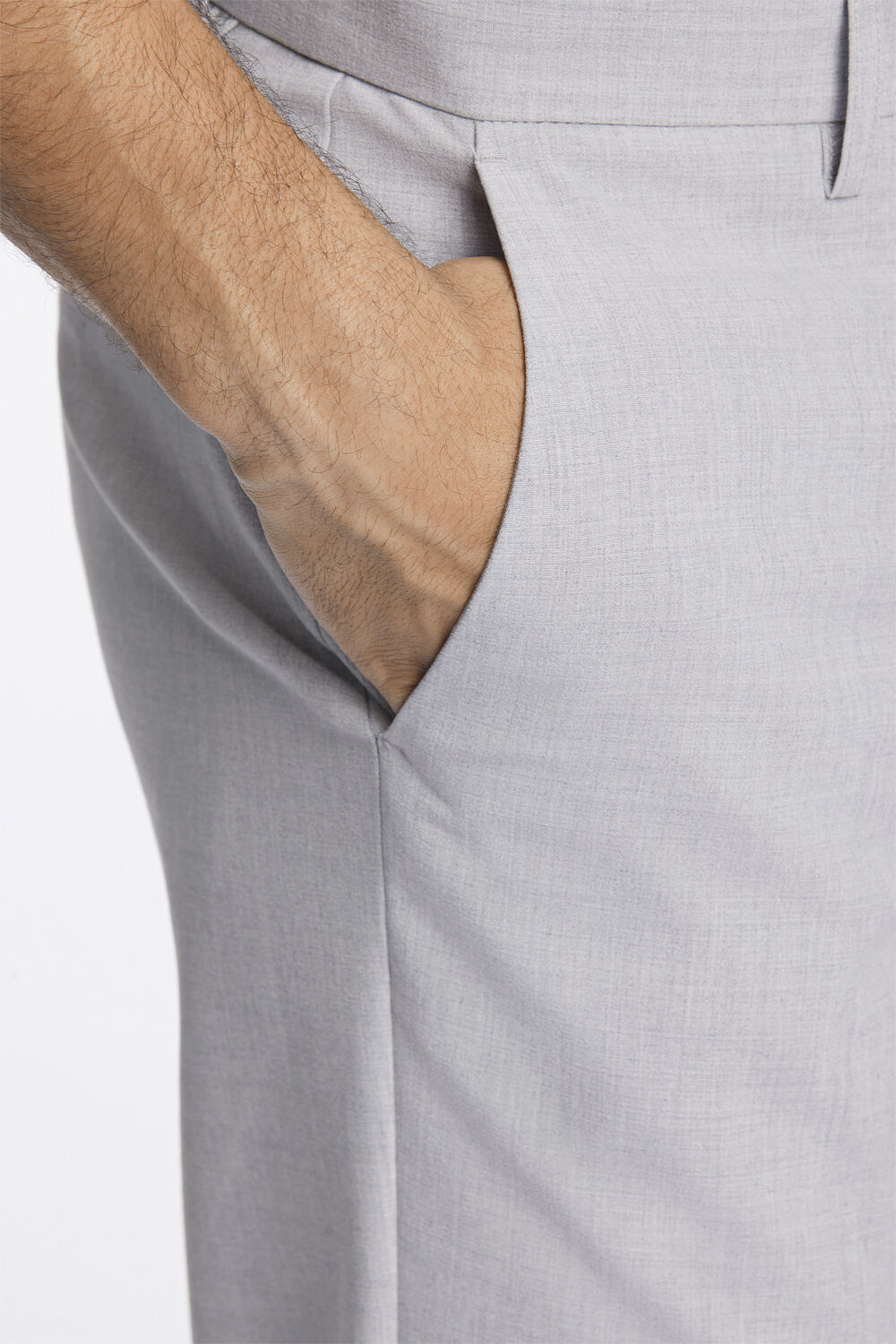 Relaxed fit formal pants