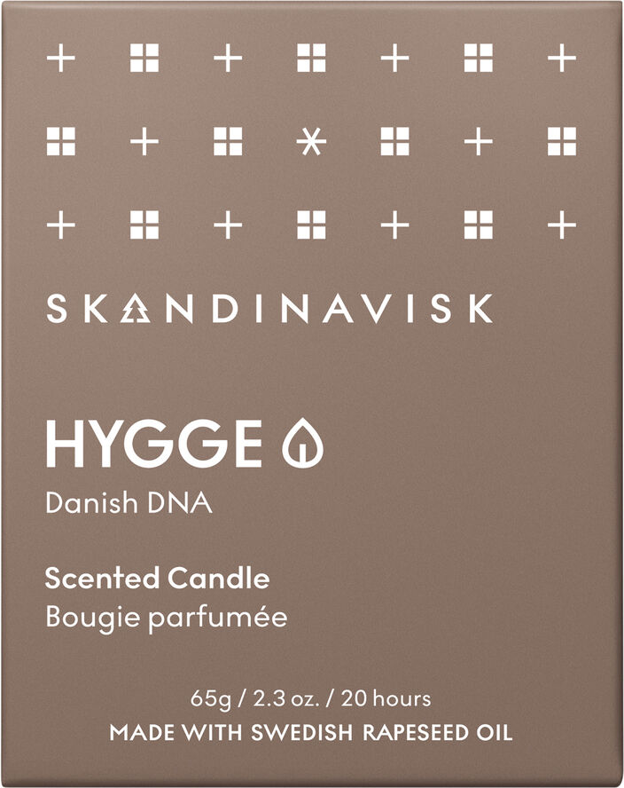 HYGGE Scented Candle w Lid 65g