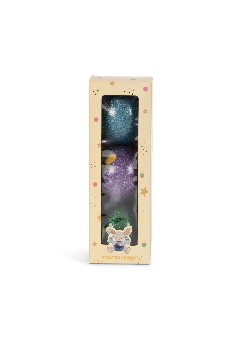 3 PACK SPARKLY BALLS