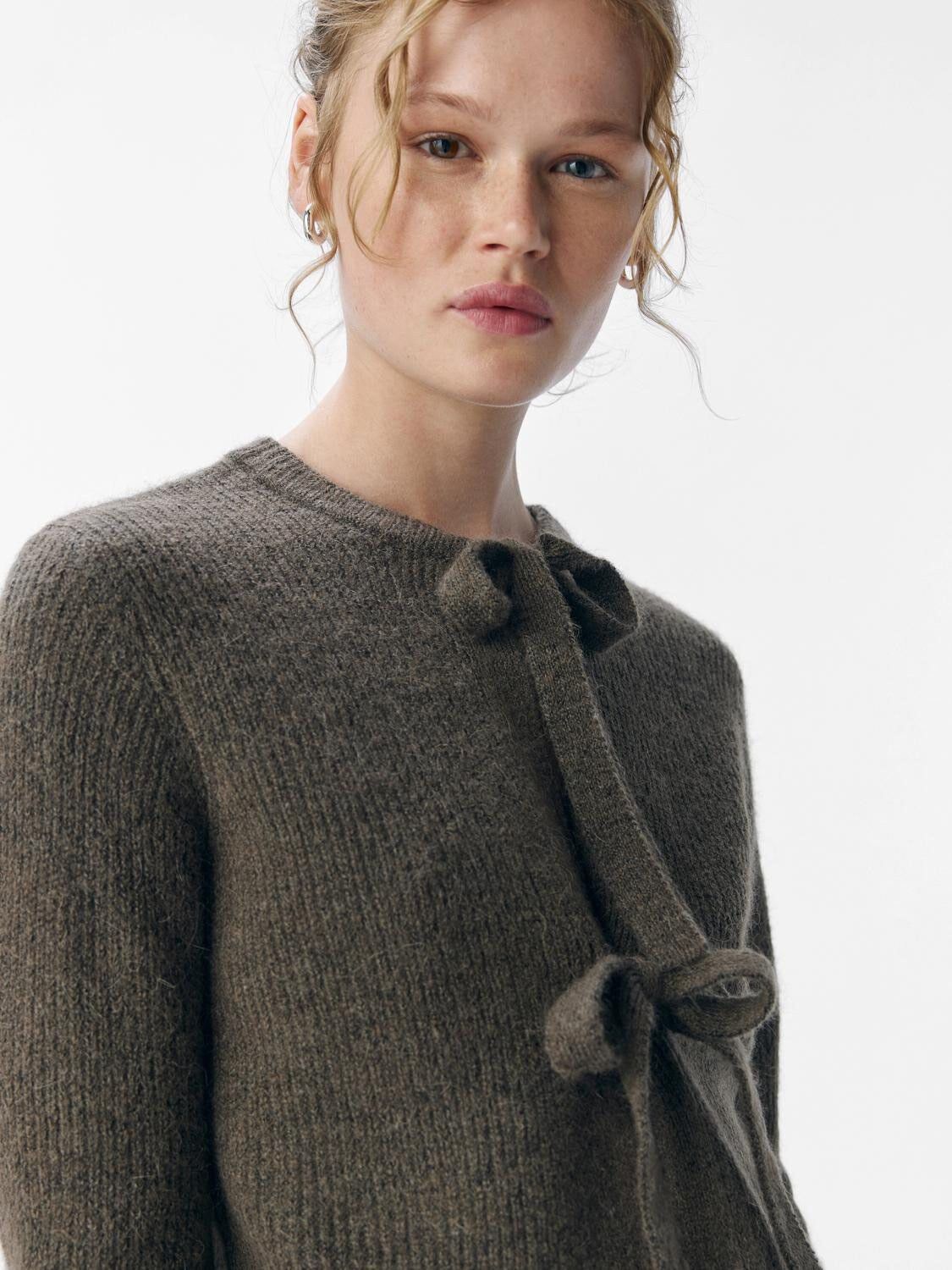 OBJPARVI KNIT CARDIGAN NOOS