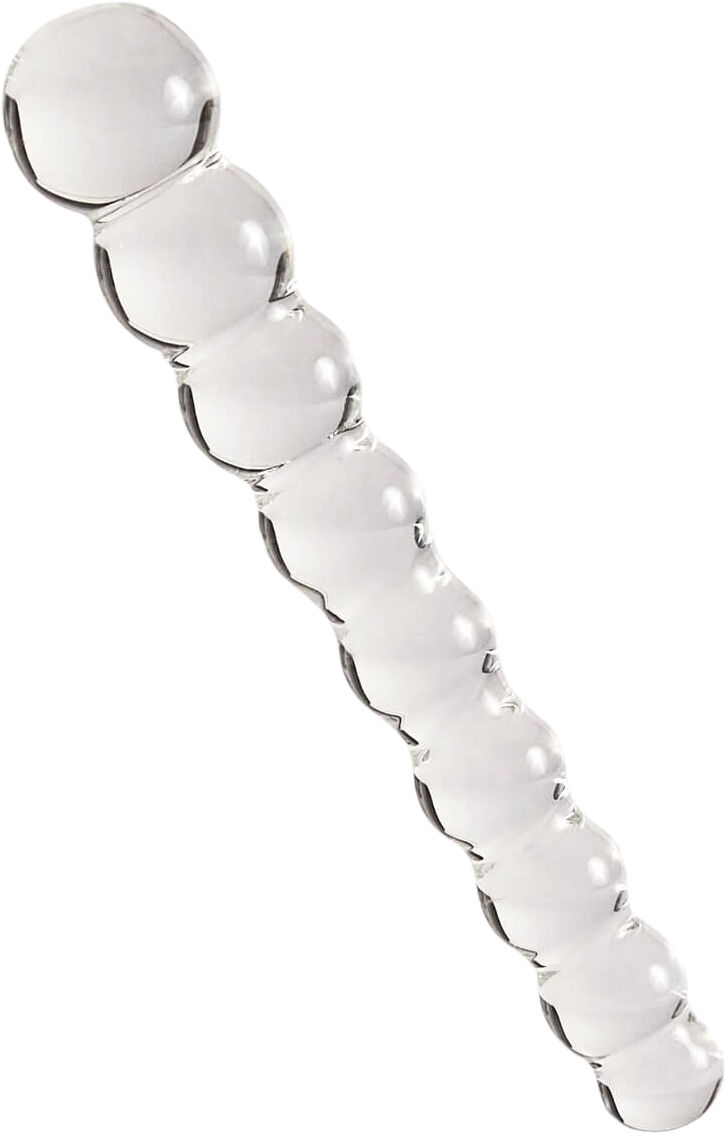 Tansy Beaded Glasdildo