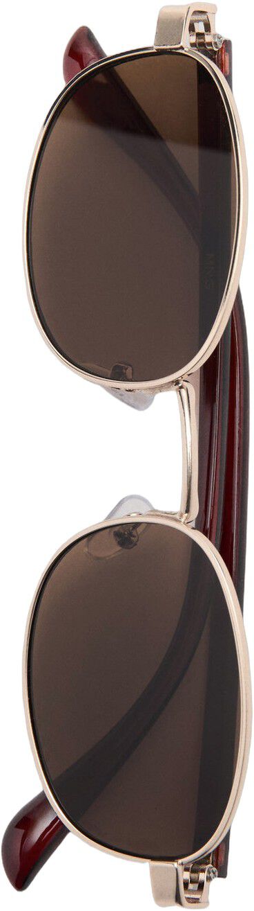 Metallic frame sunglasses