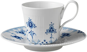 Blue Elements kopp och fat 25 cl