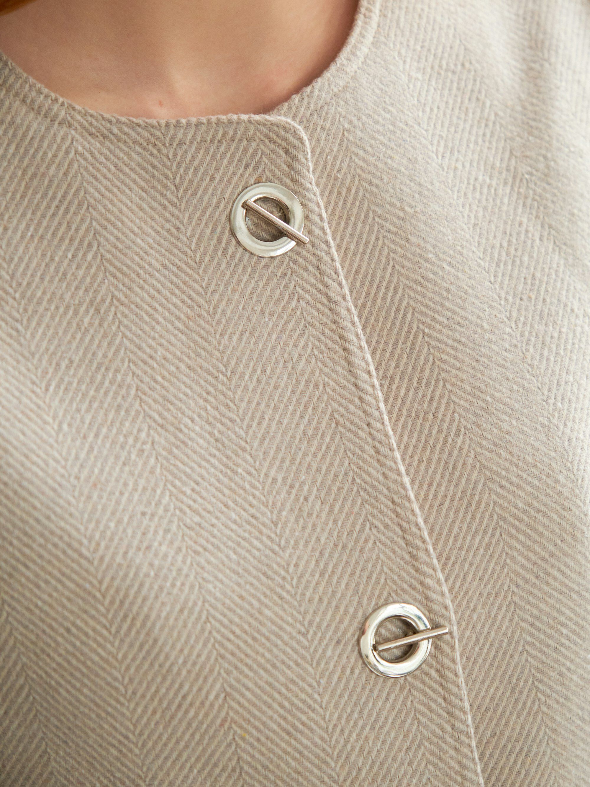 Xanthe Light Herringbone Blazer